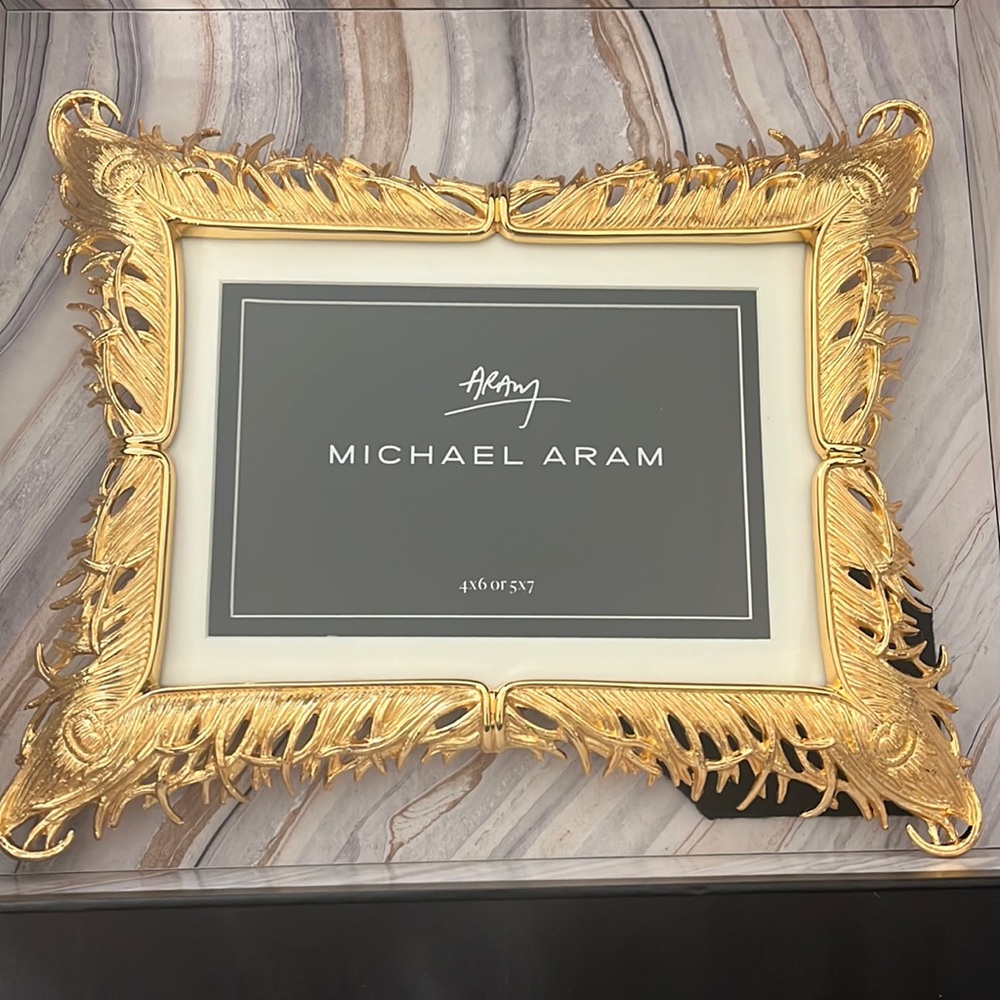 Michael Aram picture Frame 4x6 or 5x7